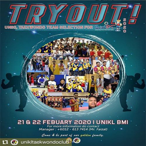 UniKL Taekwando Team Selection
